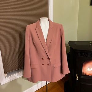 Express Double Breasted Oversized Blazer